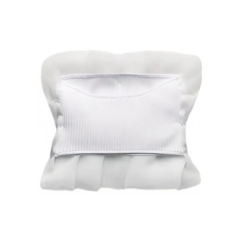 ZARA Strapless Top Women's White-1