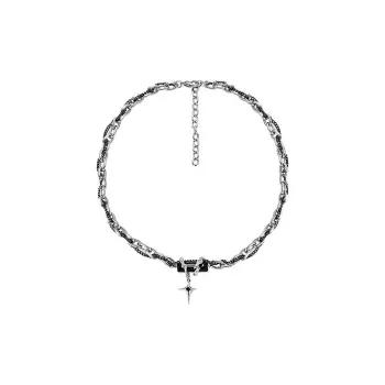 TRUE ME Titanium Steel Collarbone Chain Men's