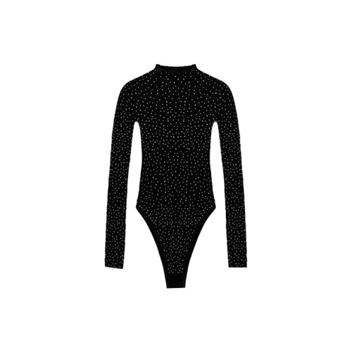 ZARA Bodysuits Women's Black