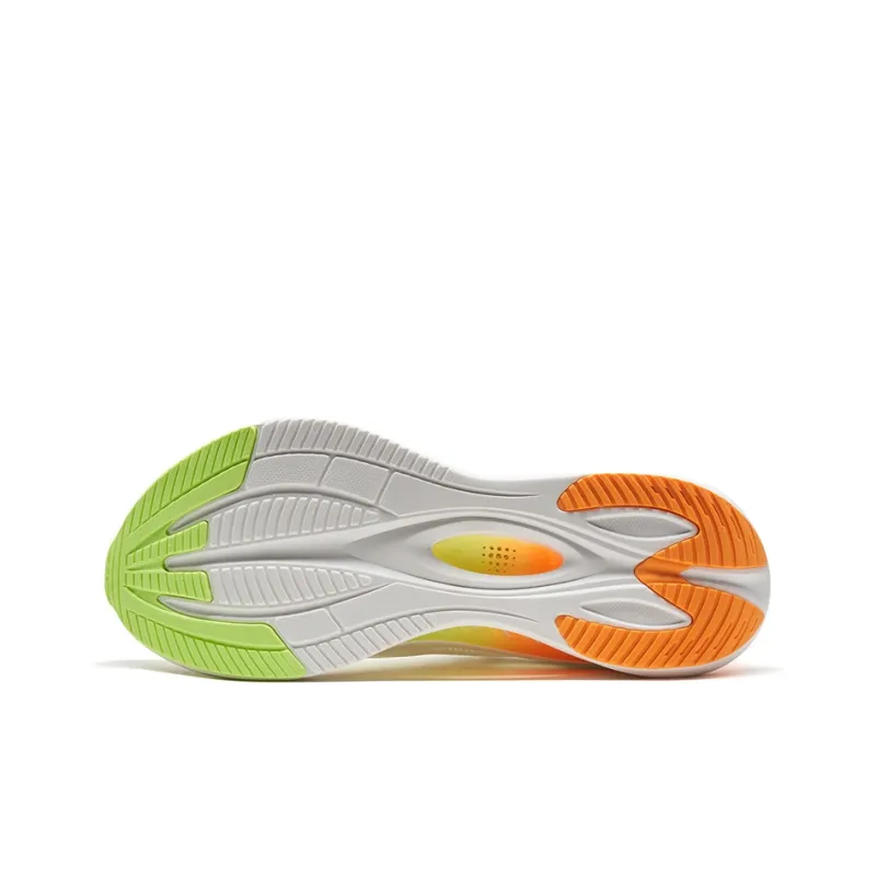 XTEP Hydrogen Wind 7.0 Rebound Lightweight Breathable Low Top Casual Running Shoes Men's Breeze Of Clear Orange-5