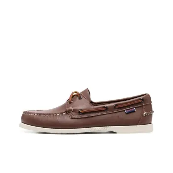 Sebago Lace up Leather Loafers