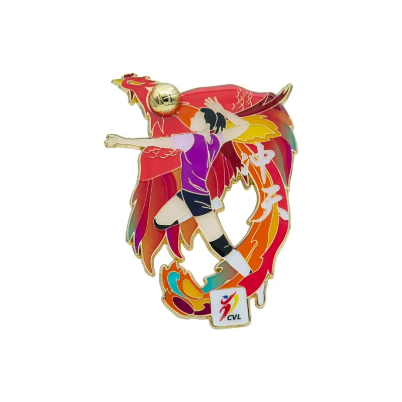 TEAM CHINA Volleyball Super League Soaring To New Heights Badges-1