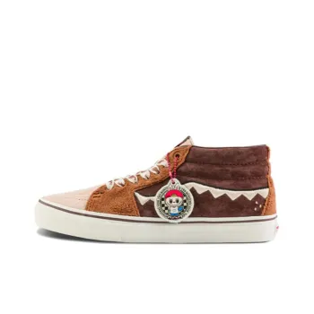 The Monsters X Vans SK8 Mid Brown Orange