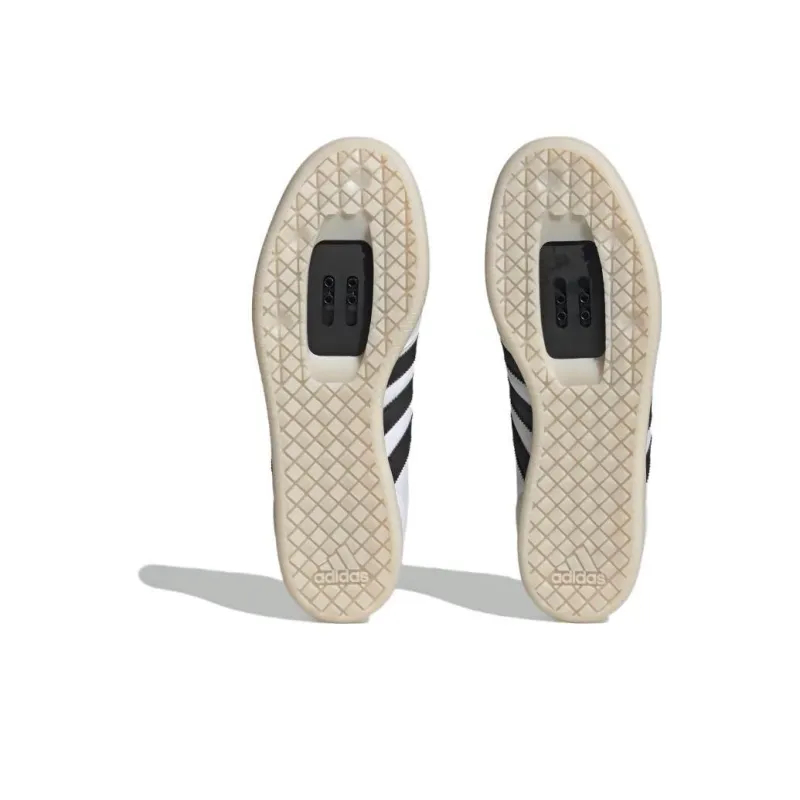 Adidas The Velosamba Made With Nature Cycling Shoes 'Cloud White Core Black'-4