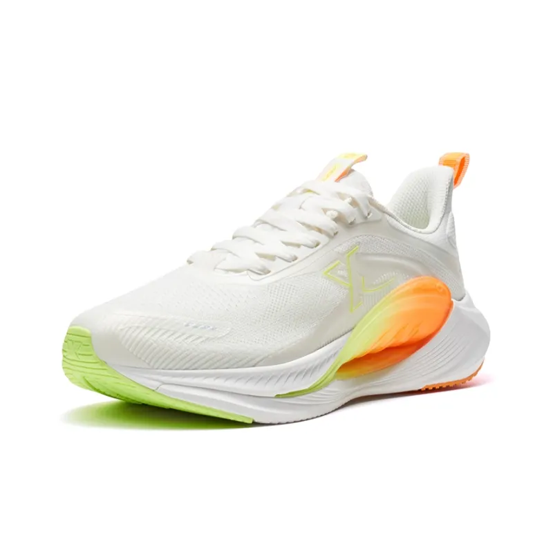 XTEP Hydrogen Wind 7.0 Rebound Lightweight Breathable Low Top Casual Running Shoes Men's Breeze Of Clear Orange-1