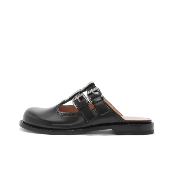 LOEWE Campo Mary Jane Mule Black Women's