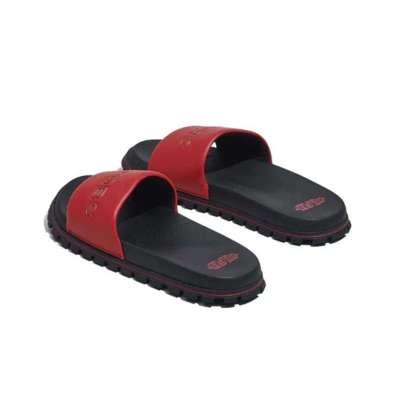 MARC JACOBS The Slide Logo embossed Slides-3