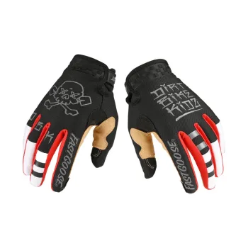 GXT Riding Equipment Cycling Glove Commute Trail Running Motorcycle Touring Unisex Microfiber Black