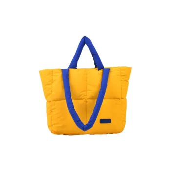Boniu Special Material Shoulder Bag, Handbag Unisex Yellow/Blue/Pink