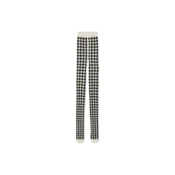Burberry FW23 Pantyhose Women's Black White
