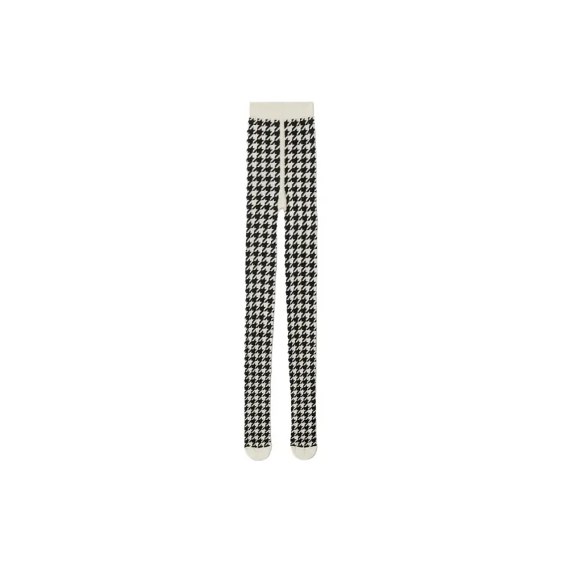 Burberry FW23 Pantyhose Women's Black White-0