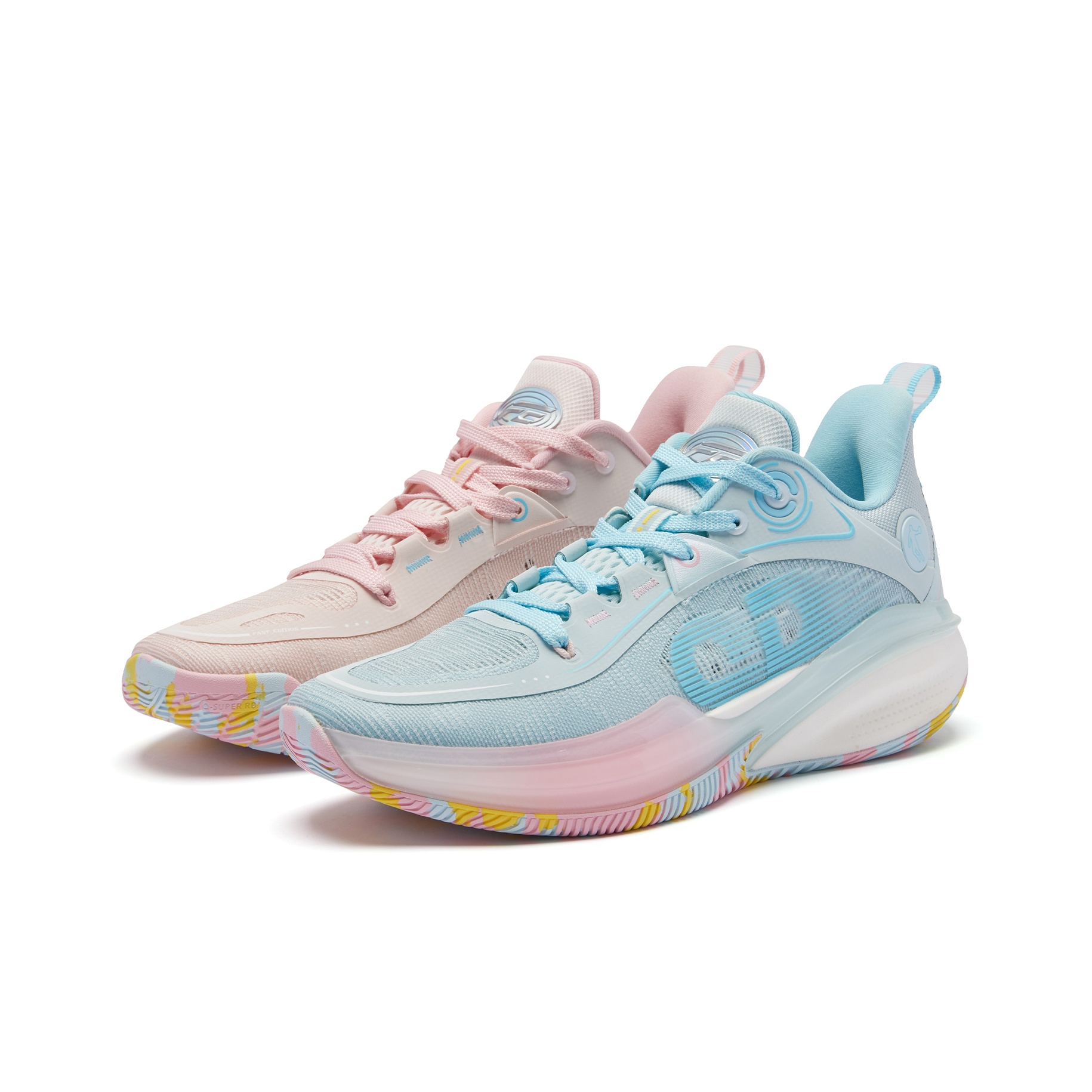 QIAODAN FE1.0 Mismatched Color Cushioning Anti Slip and Wear