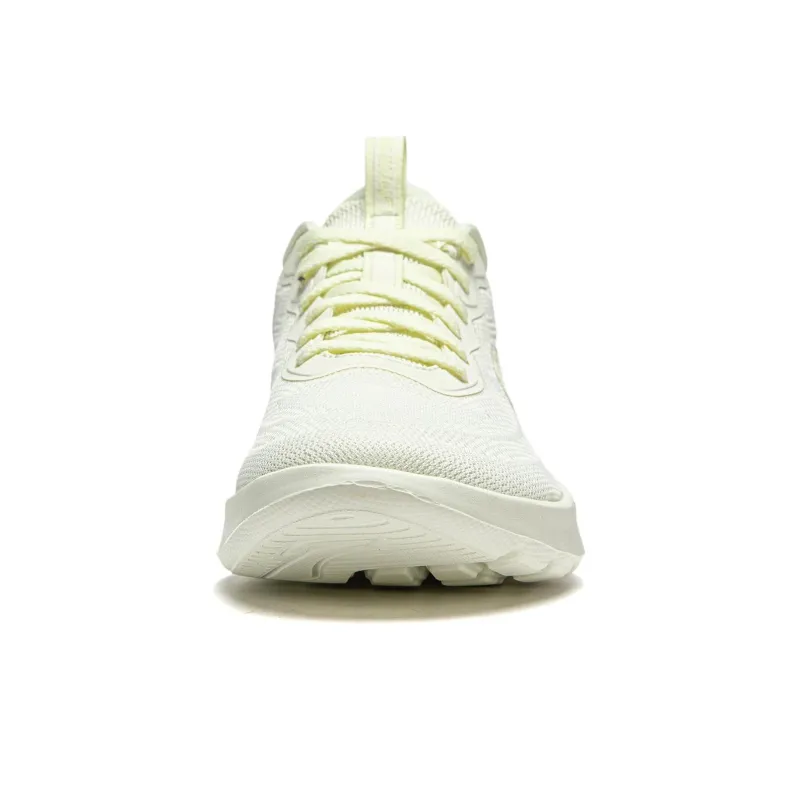 LiNing Feather Cushioning Wear Resistant Low Top Casual Running Shoes Women's Cream White-3
