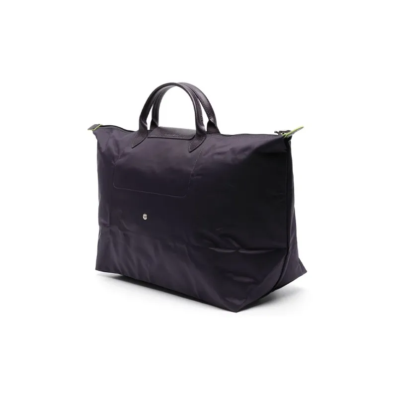 LONGCHAMP Le Pliage Recycled Polyamide Canvas Handbag Small Size Women's Dark Purple-1