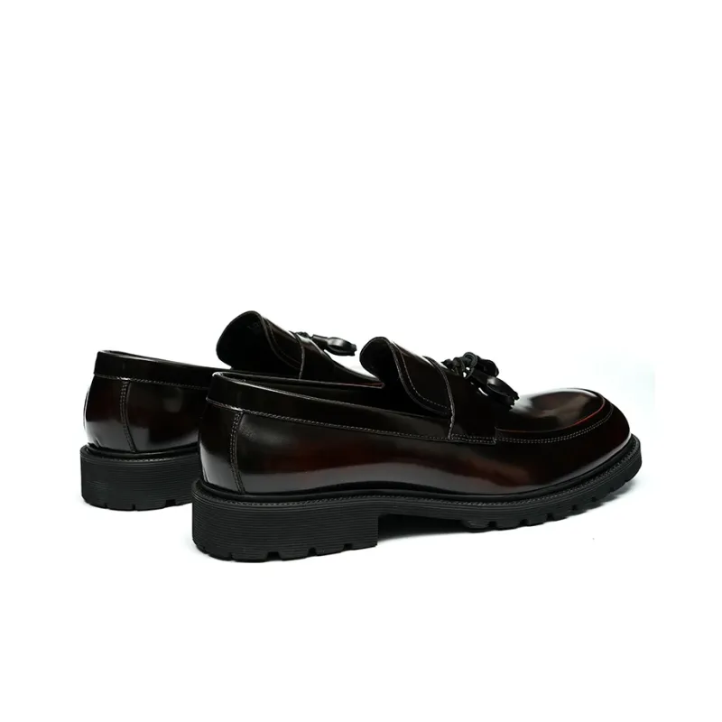 ASTON M.JAZZ Loafers Men Low Top Black/Red-12