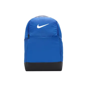Nike Polyester Backpack Medium Size Men's Game Royal & Black & Metallic Silver