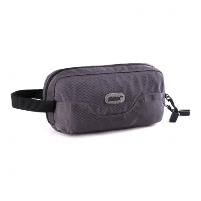 GOX Nylon Toiletry Bag Large Size Unisex Orange Grass Green Gray Black Lake Blue-0