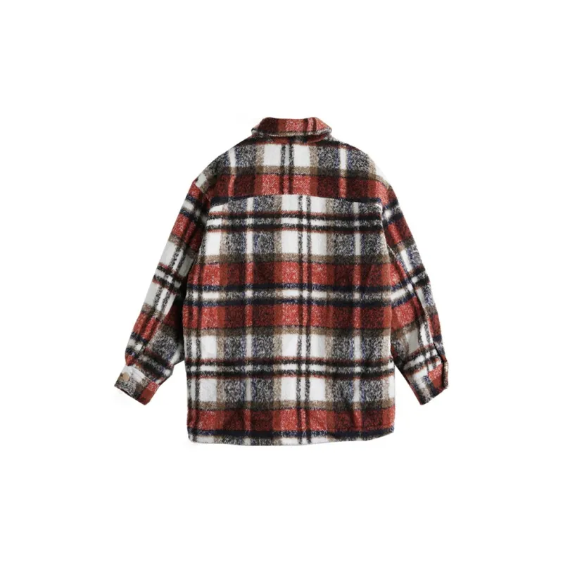 ZARA Jackets Coats Women's Deep Red-1