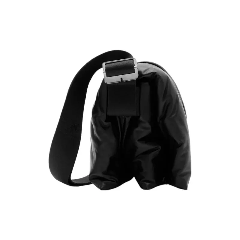 Burberry Calfskin One Shoulder Handbag, Crossbody Bag Men's Black-1