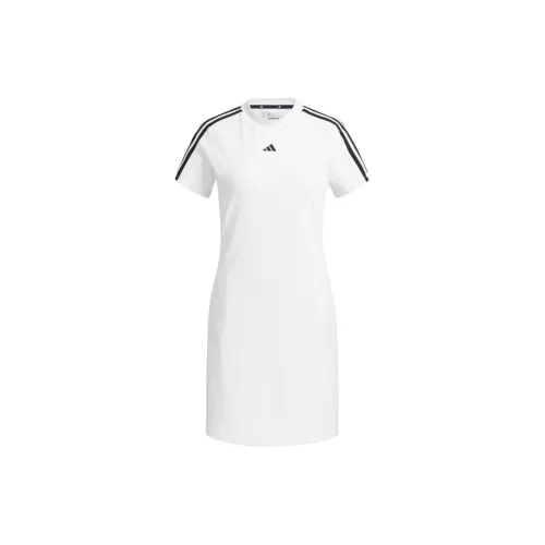 Adidas Short-Sleeved Dresses Women's White