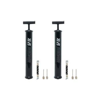 RIGORER Pump Inflation Needle Set Black PVC+Iron Plated All One Size Inflatable Equipment