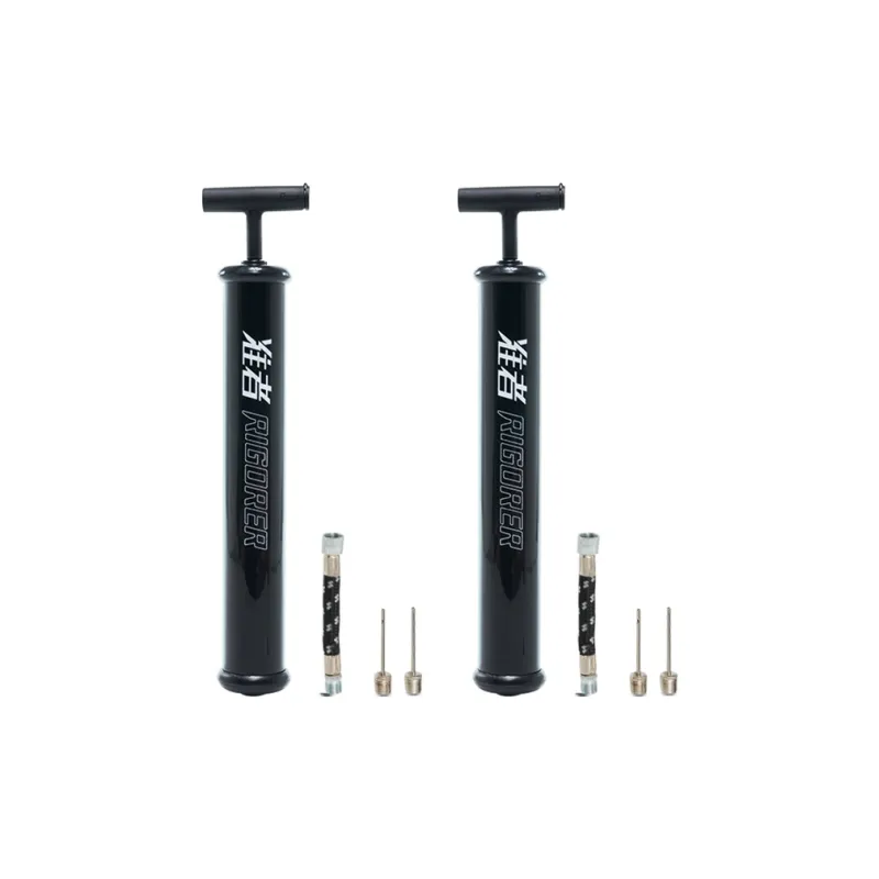 RIGORER Pump Inflation Needle Set Black PVC+Iron Plated All One Size Inflatable Equipment-0