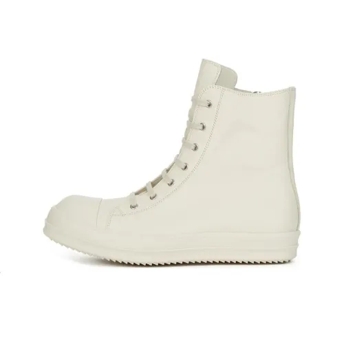 RICK OWENS Lido Ramones High Top Milk SS24