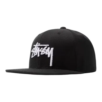 Stussy Stock Point Crown Snapback