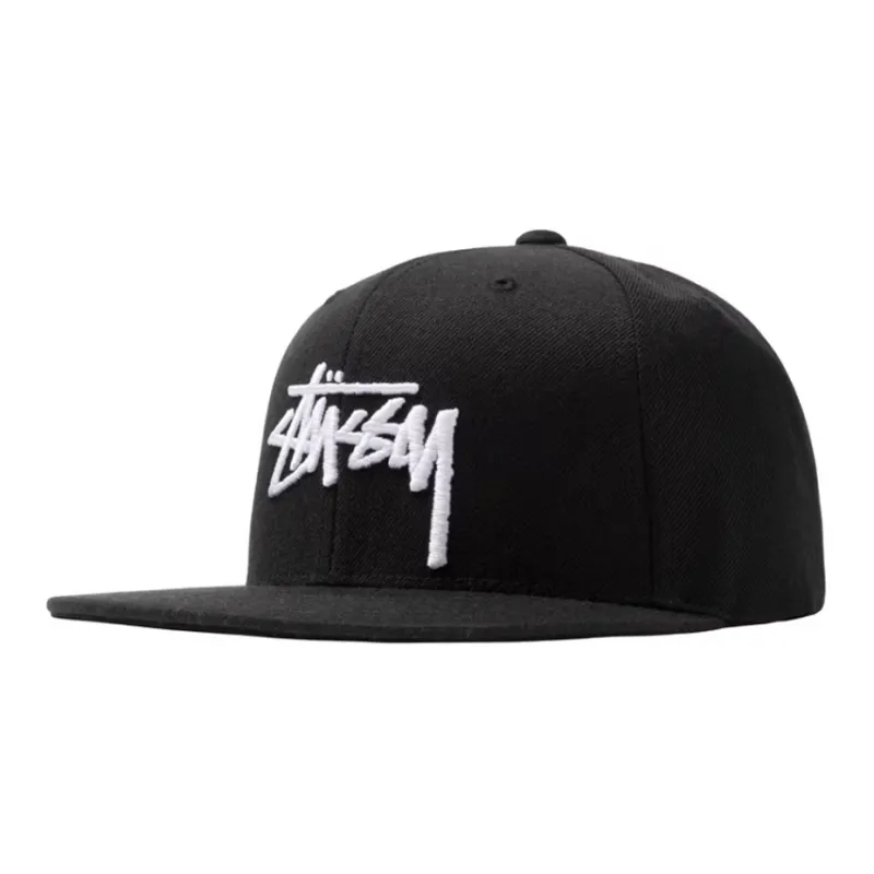 Stussy Stock Point Crown Snapback-0