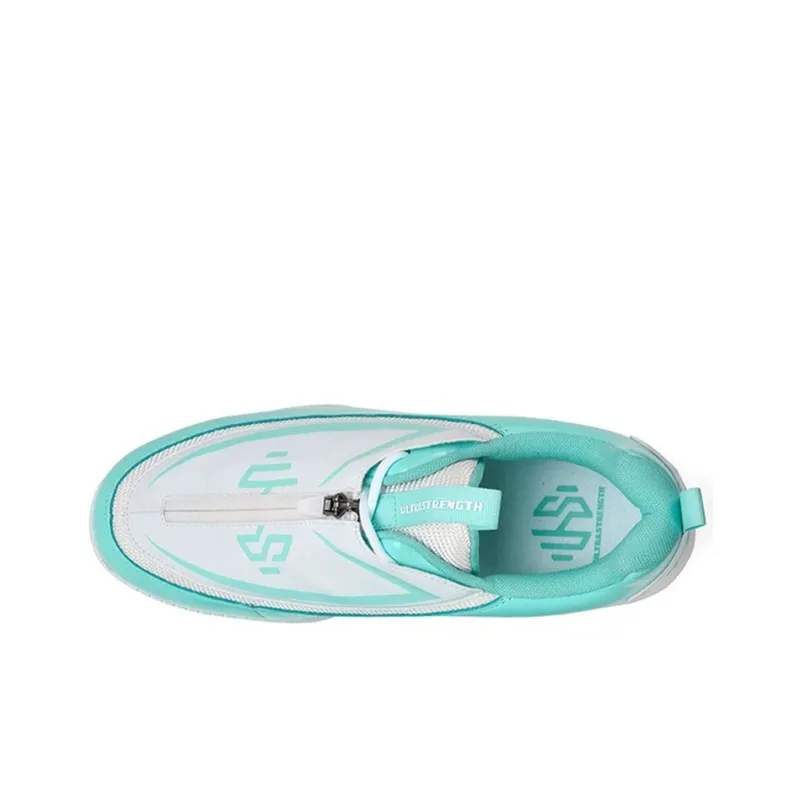 DO WIN Low Top Training Shoes Unisex White Blue-2