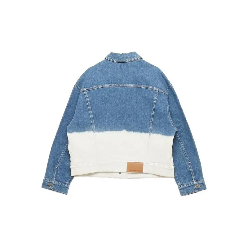 Stella McCartney Jackets Coats Women's Blue White-1