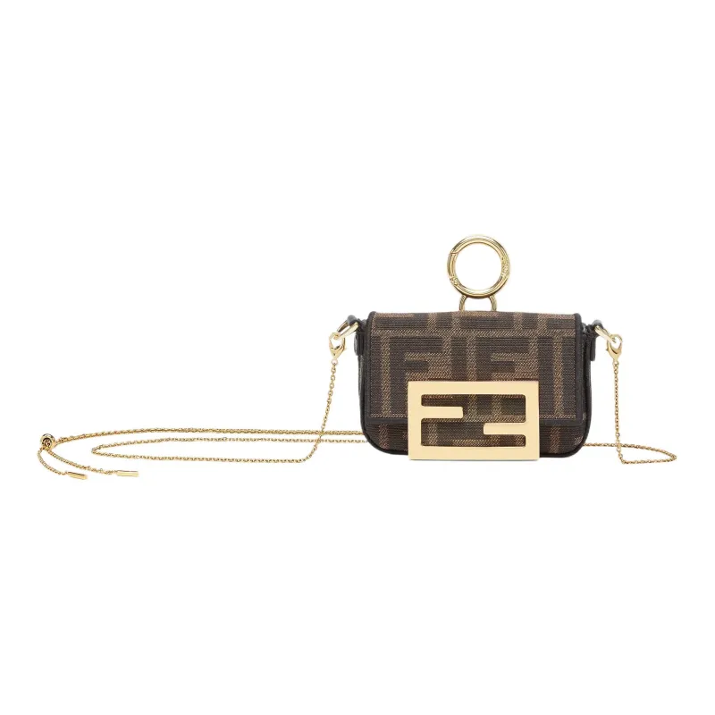 FENDI Baguette Bag Accessories Brown