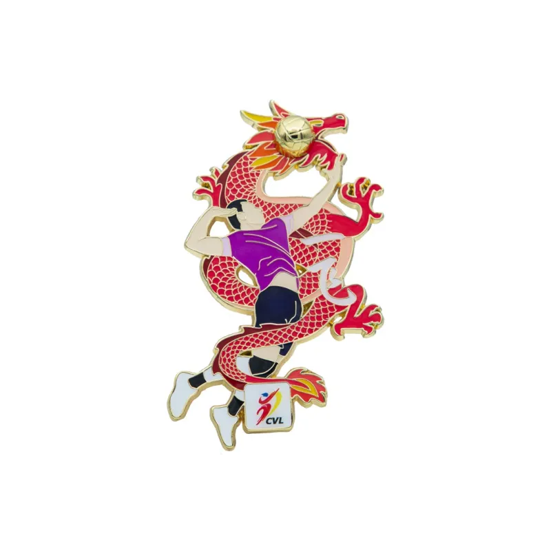 TEAM CHINA Volleyball Super League Soaring To New Heights Badges-3
