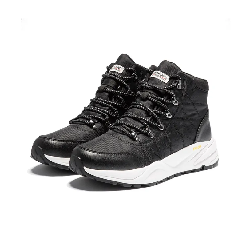 NORTHLAND PROFESSIONAL Noshlan Slip Resistant Waterproof Height Increasing Thermal High Top Casual Shoes Men's Black-1