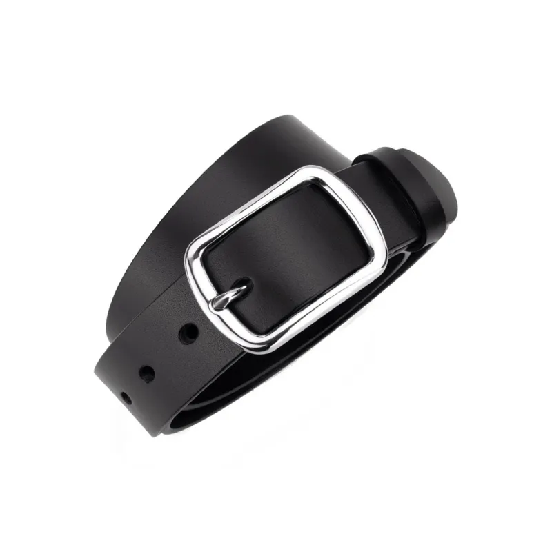 Cows Reign Single Layer Top Grain Cow Leather Leather Belts Men's Width 3.4cm-3