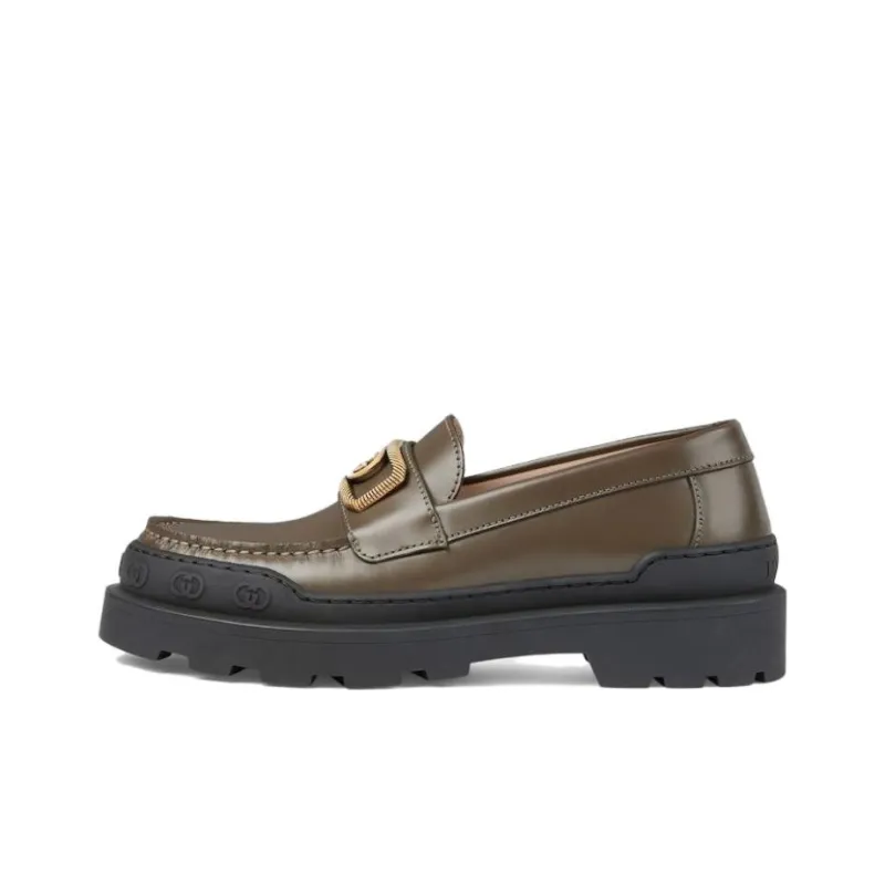GUCCI Loafers Women's Brown-0