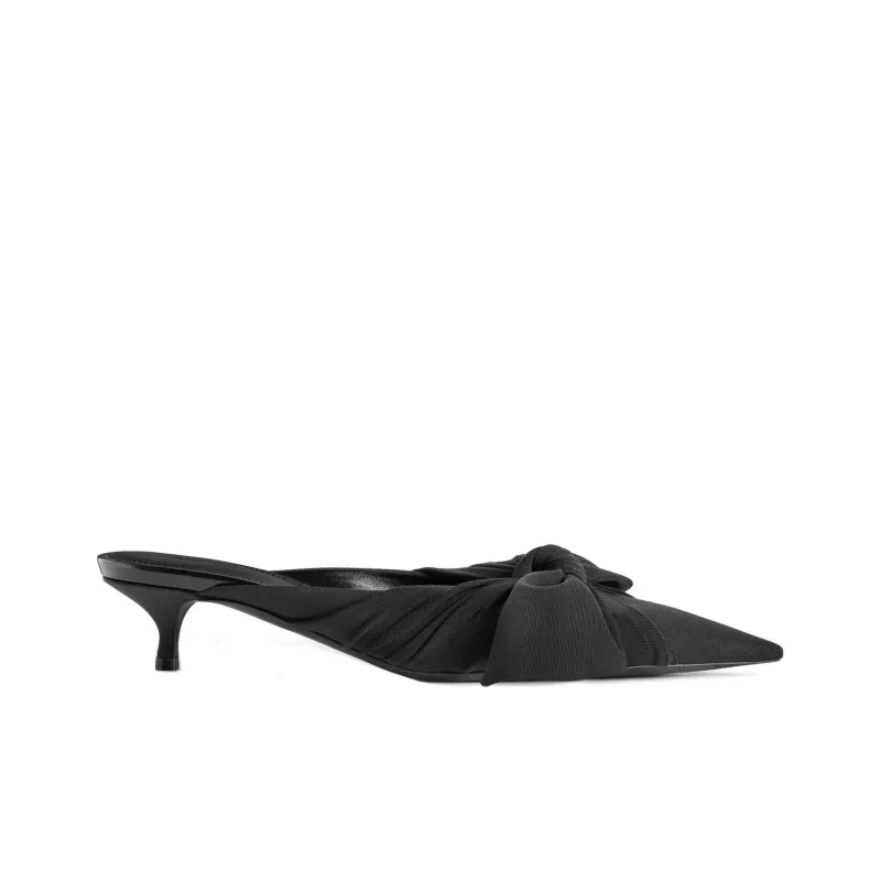 Balenciaga Bow-Embellished Mules Women's-1