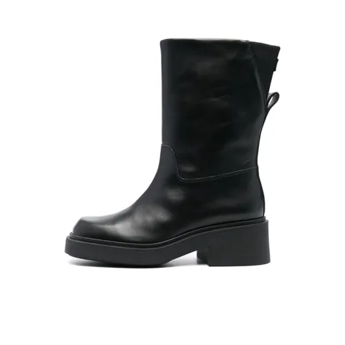 Furla Attitude Leather Mid-calf Boots