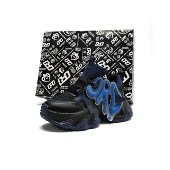 ORD Low Top Chunky Sneakers 7cm Unisex Blue
