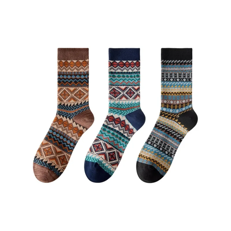 ZEROIN Mid Calf Socks Unisex 3 Pack-6