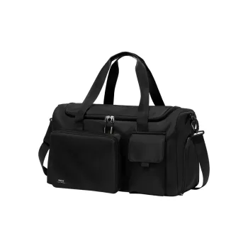 POLO Fabric Shoulder Bag Crossbody Bag For Men Travel Bag Unisex Classic Black