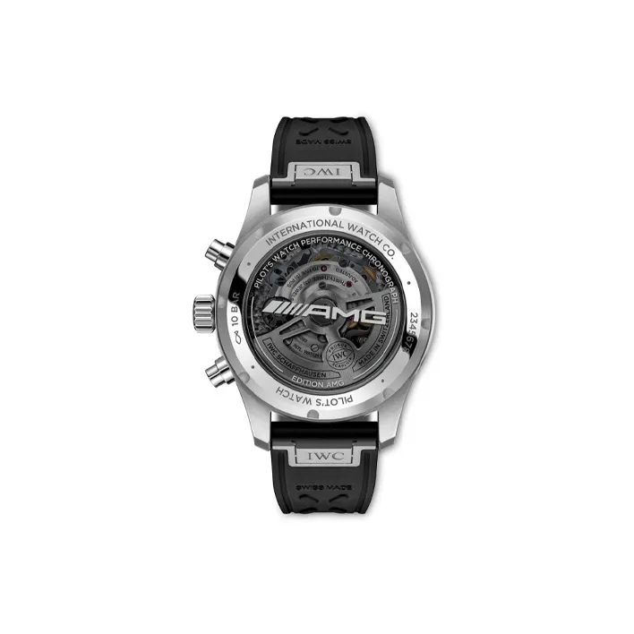 IWC Pilot Collection Automatic Mechanical Movement Men's Watches Watch 41mm Black Dial Titanium Watch Case Rubber Strap-1