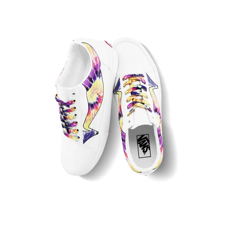 Vans Old Skool White Tie Dye Unisex 'White'-3