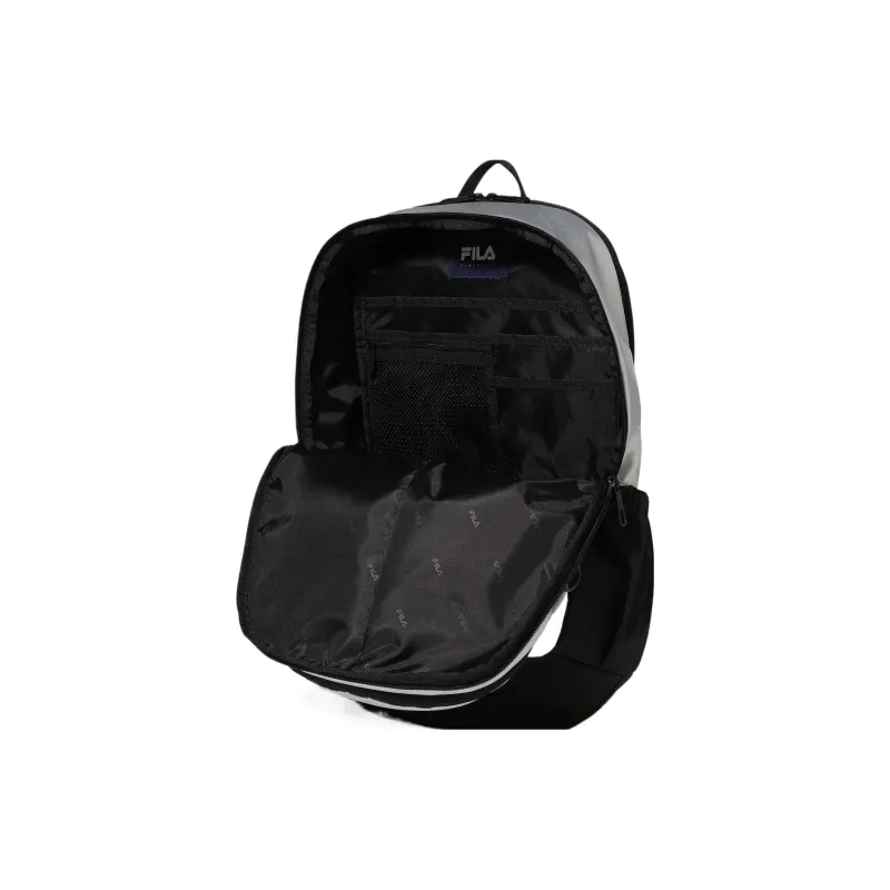 FILA Nylon Backpack Unisex Bright Gray-4