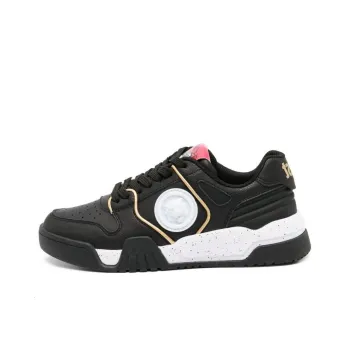 Just Cavalli Tiger Head-motif Leather Sneakers