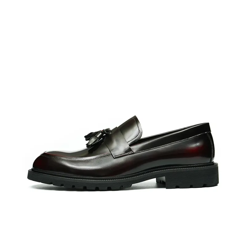 ASTON M.JAZZ Loafers Men Low Top Black/Red-7