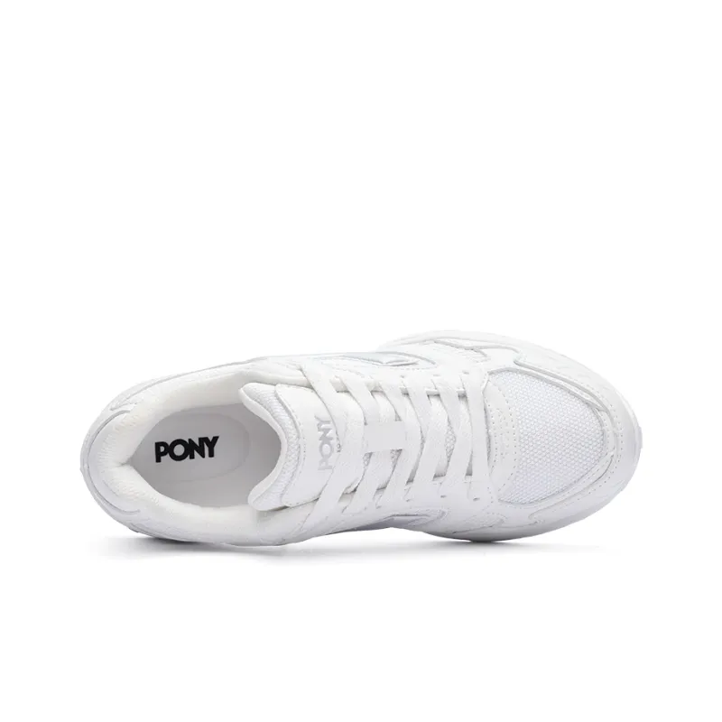 PONY MJ 72 Cushioned Slip Resistant Low Top Casual Running Shoes Unisex White-2