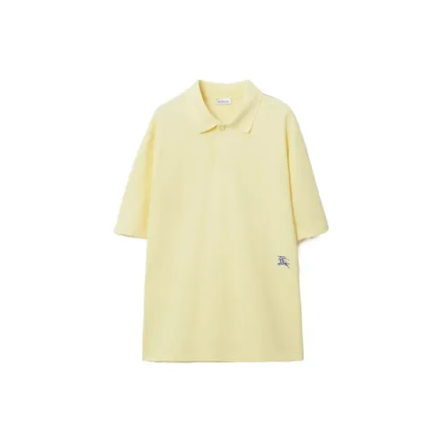 Burberry Equestrian Knight embroidered Cotton Polo Shirt