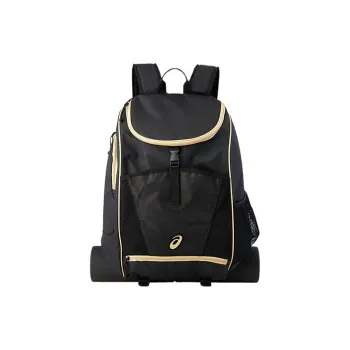 Asics Polyester Backpack Regular Unisex Performance Black/Gold