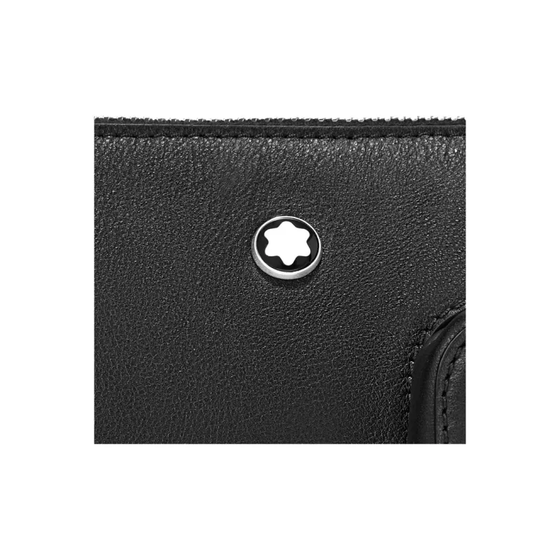 MONTBLANC Meisterstuck Grain Calfskin Sling Bag, Fanny Pack Men's Black-4
